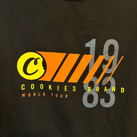 Cookies - ‘83 World Championships T-Shirt - Sz. Medium Black - Picture 4 of 9